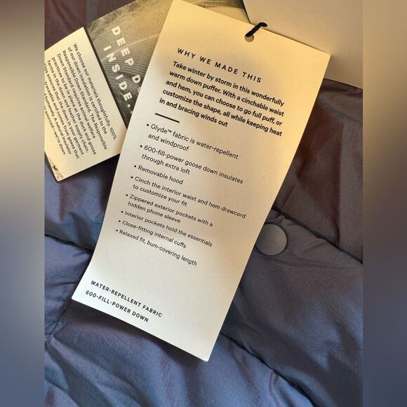 lululemon athletica Blue Puffer Jacket - Picture 11 of 13